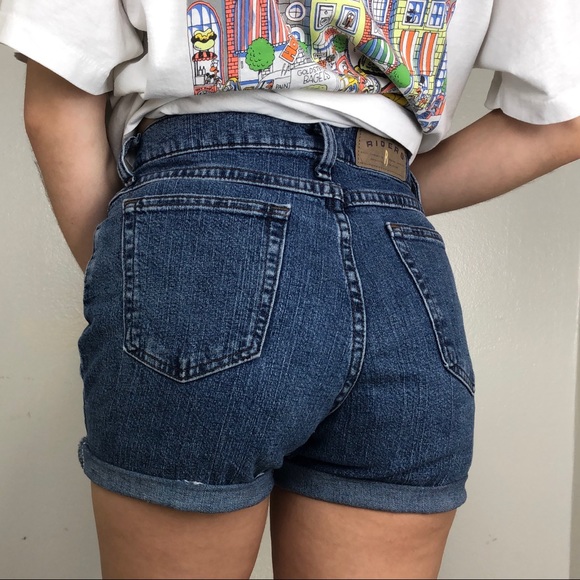 SOLD🛒 VINTAGE RIDER CUTOFF SHORTS - Picture 2 of 4